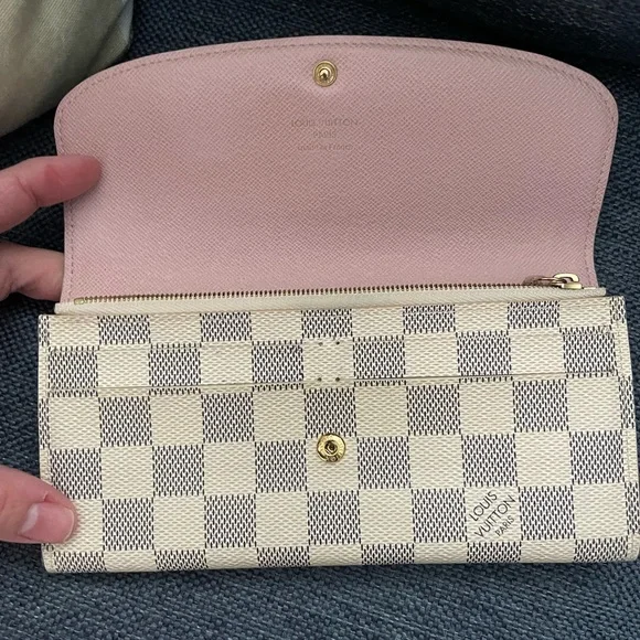 Louis Vuitton | Damier Azur Rose Pink Wallet - Picture 3 of 14